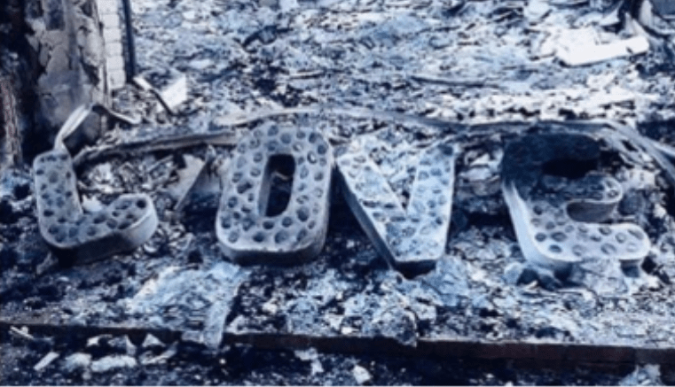 Liam Hemsworth y Miley Cyrus Mostraron en redes sociales la destrucción de su hogar causada Por los incendios